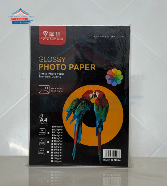 PAPIER PHOTO GLACE 300G